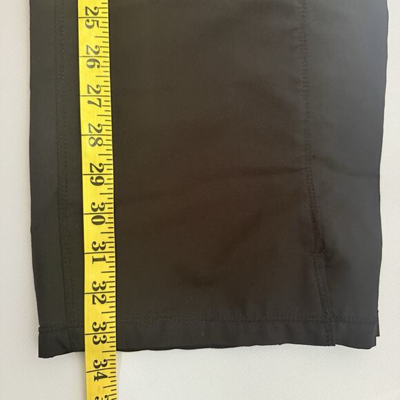 Dickies Scrub Pants Womens Large Black Cargo Drawstring Straight Polyester Nurse - Picture 8 of 10